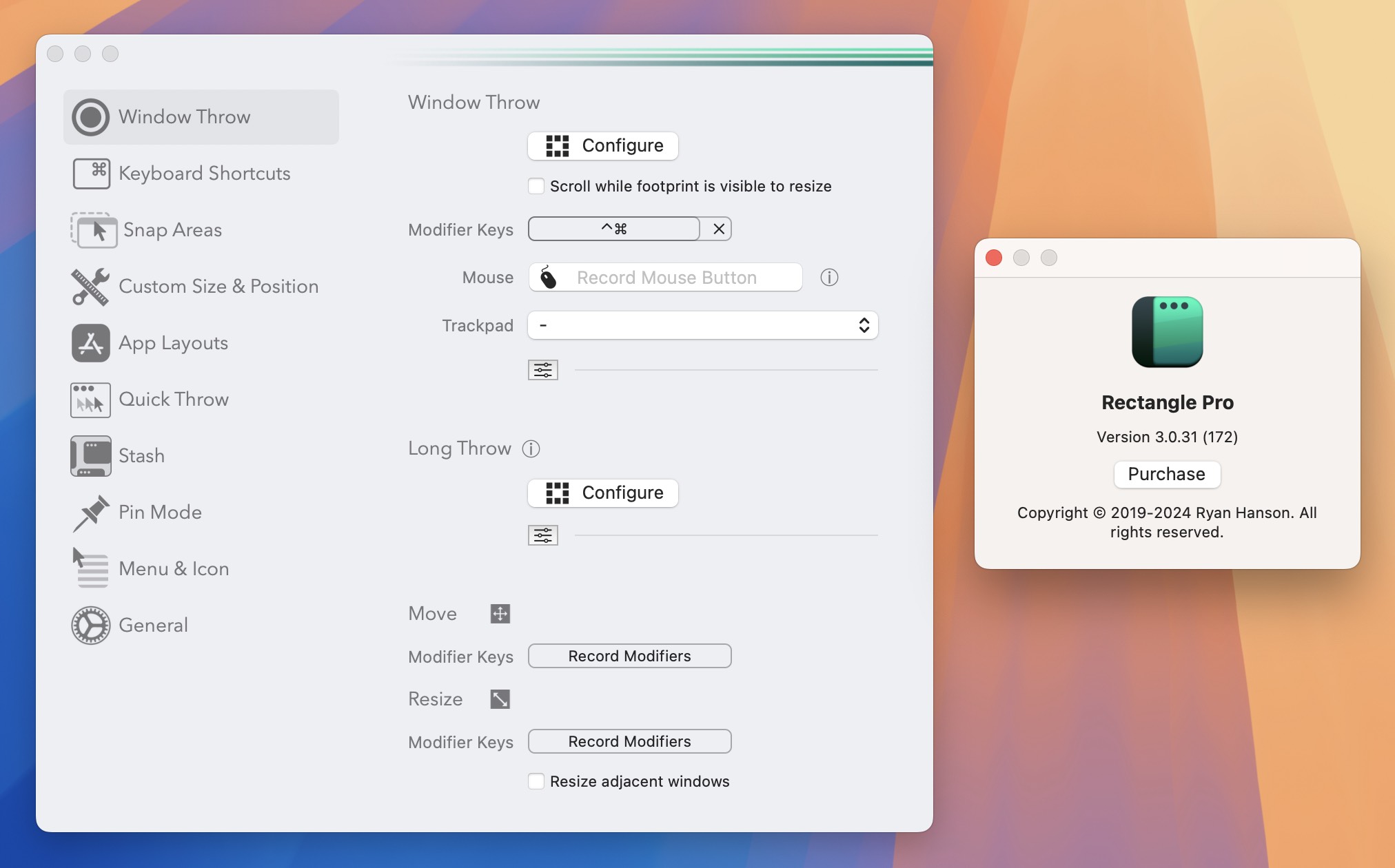 Rectangle Pro for Mac v3.0.31 光标快速移动和管理窗口的工具 免激活下载-1