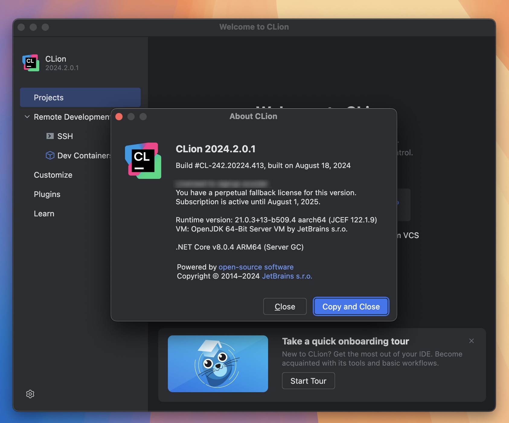 CLion for Mac v2024.2.0.1 跨平台集成开发环境 免激活下载-1