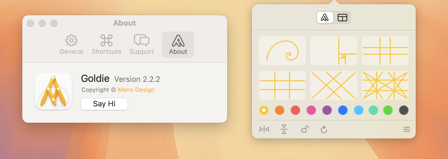 Goldie App for Mac v2.2.2 黄金比例计算工具 免激活下载-1