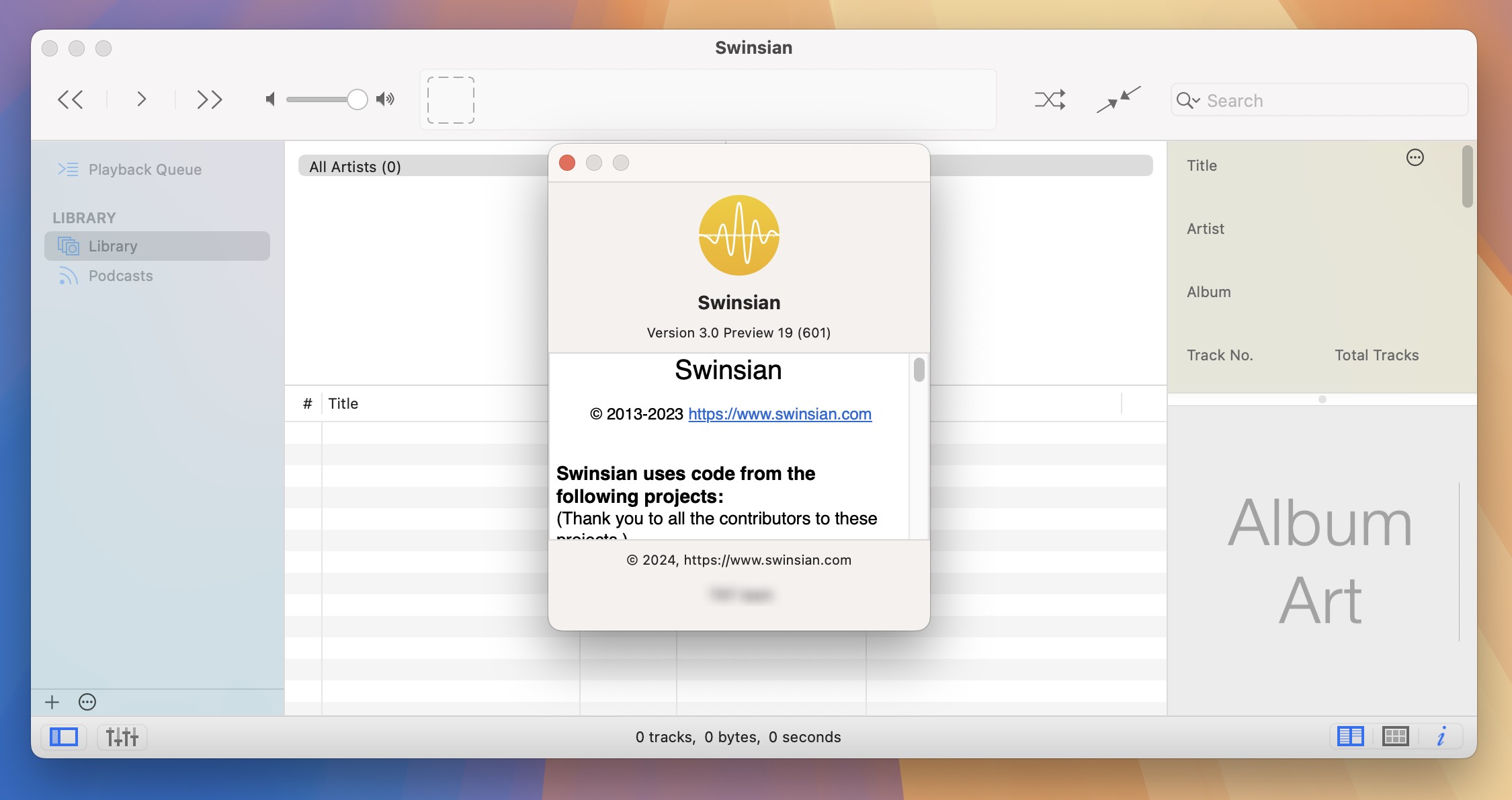 Swinsian for Mac v3.0Preview19 音乐播放器 免激活下载-1