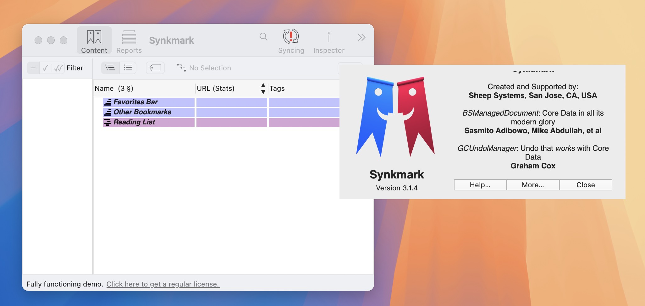 Synkmark for Mac v3.1.4 书签同步管理工具 免激活下载-1