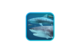 Sharks 3D for Mac v2.1.1 3D海底鲨鱼动态壁纸 激活版