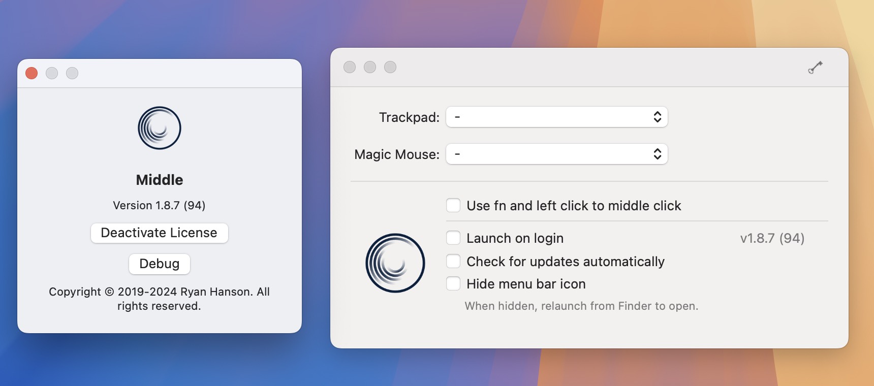 Middle for Mac v1.8.7 触控板和鼠标增强工具 免激活下载-1