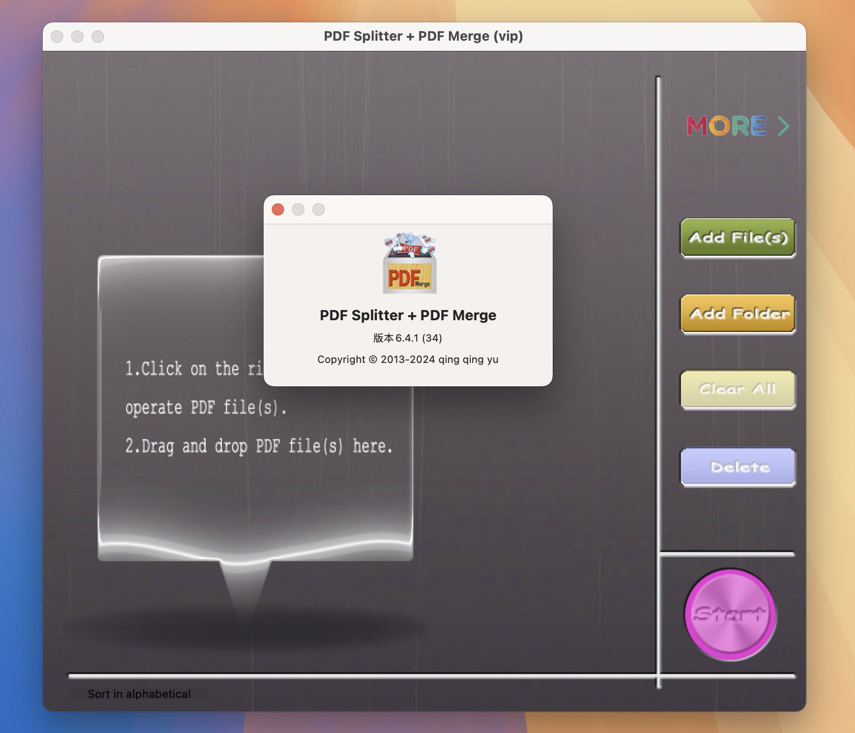 PDF Merge PDF Splitter for Mac v6.4.1 PDF合并和拆分软件 免激活下载-1