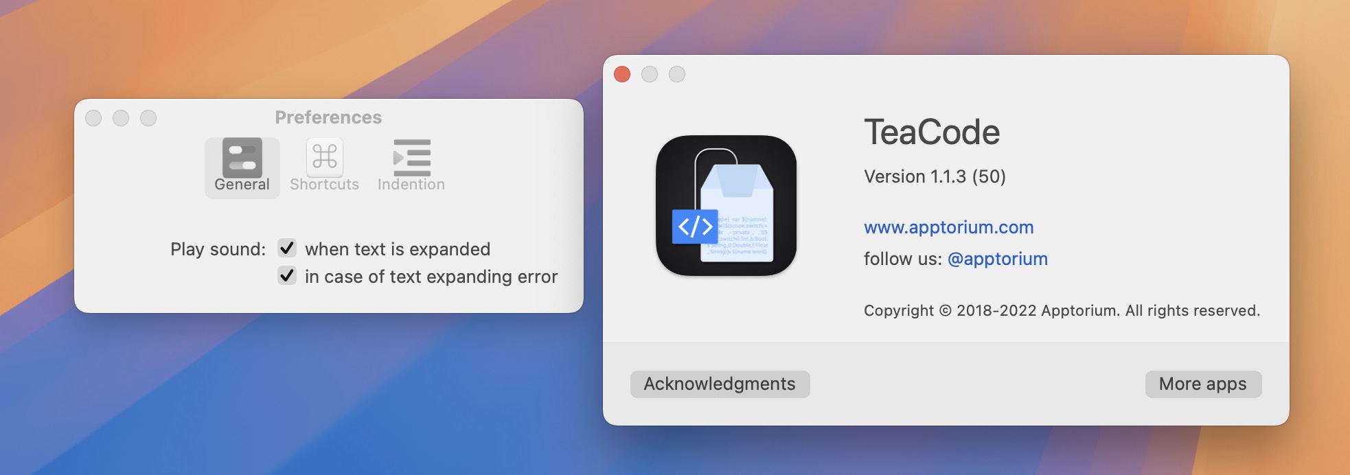 TeaCode for Mac v1.1.3 代码快速生成工具 免激活下载-1