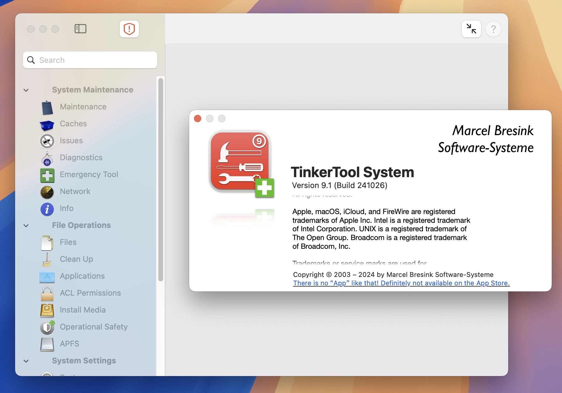 TinkerTool System for Mac v9.1.241026 系统维护工具 免激活下载-1