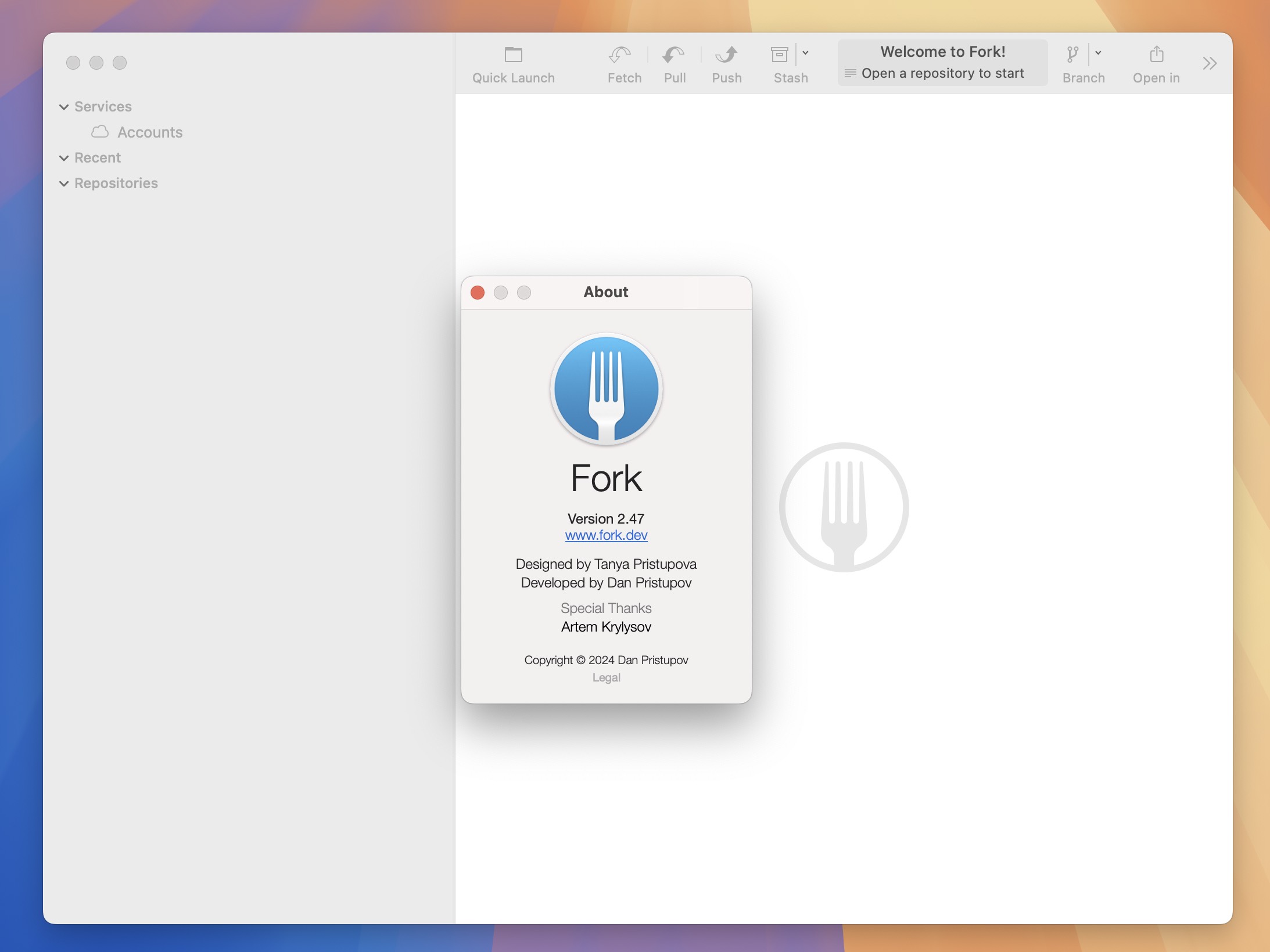 Fork for Mac v2.47 Git客户端 免激活下载-1