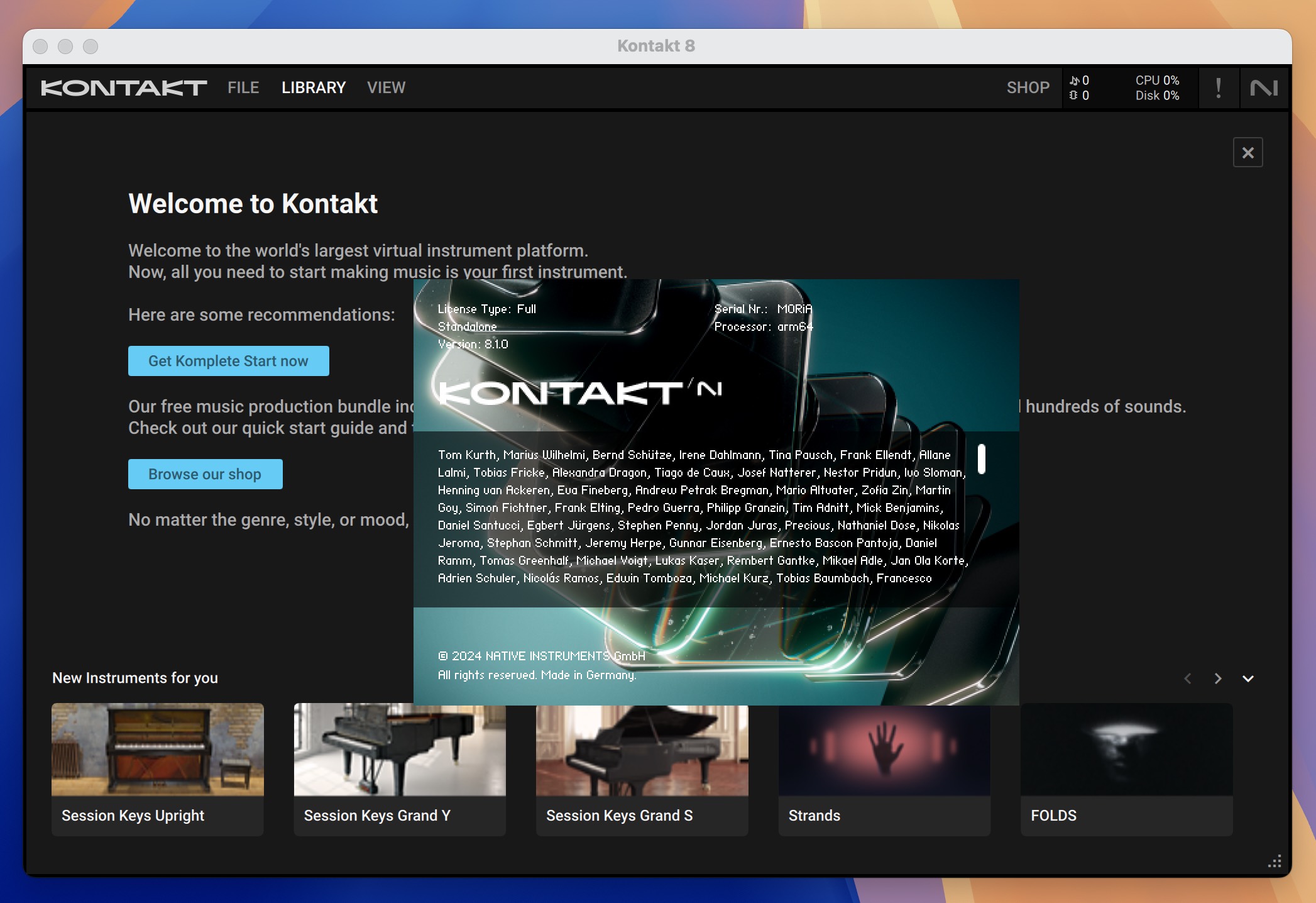 Native Instruments Kontakt 8 for Mac v8.1.0 苹果专业音频采样器 免激活下载-1