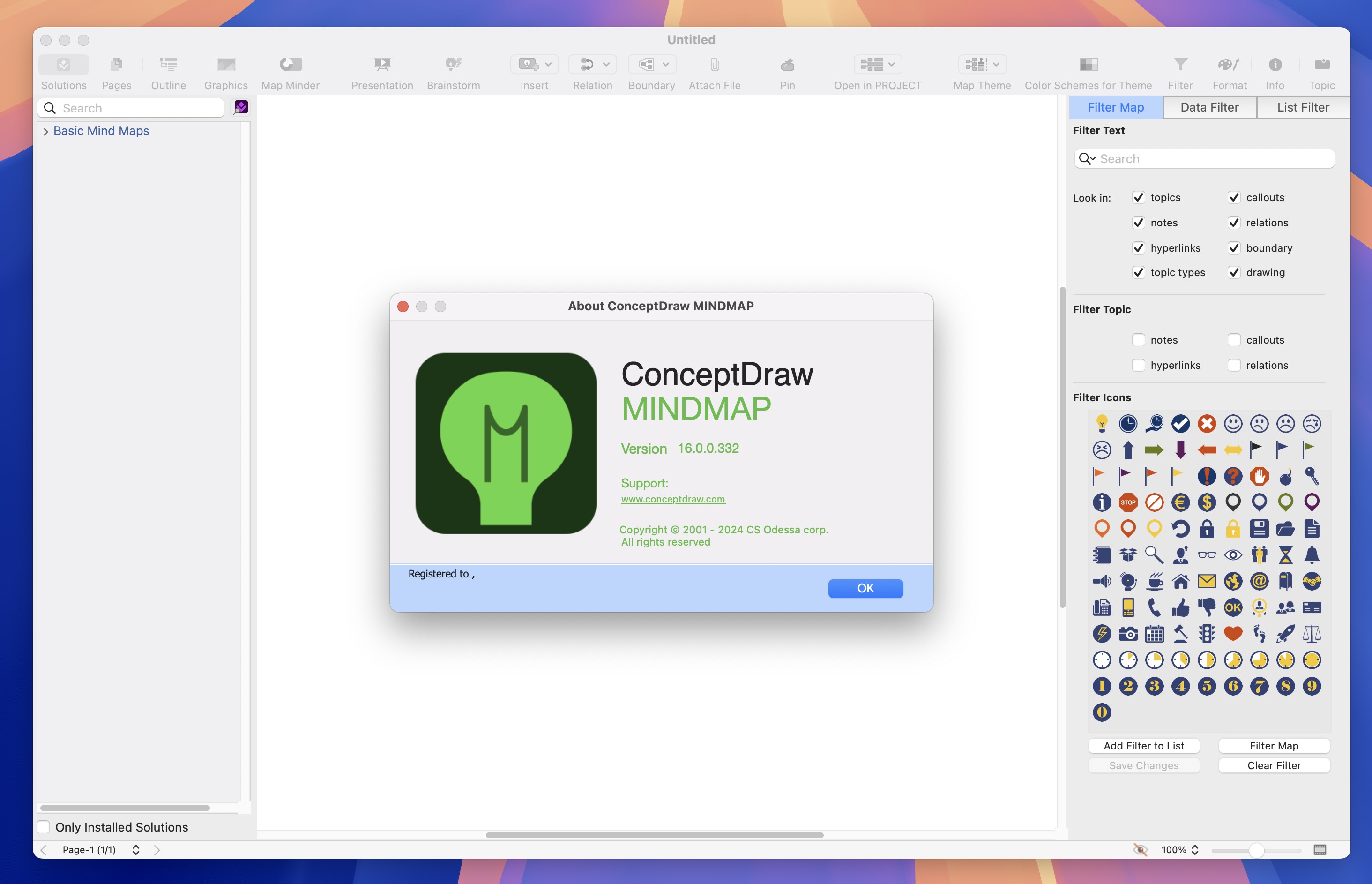 ConceptDraw MINDMAP for Mac v16.0.0.332 专业思维导图软件 免激活下载-1