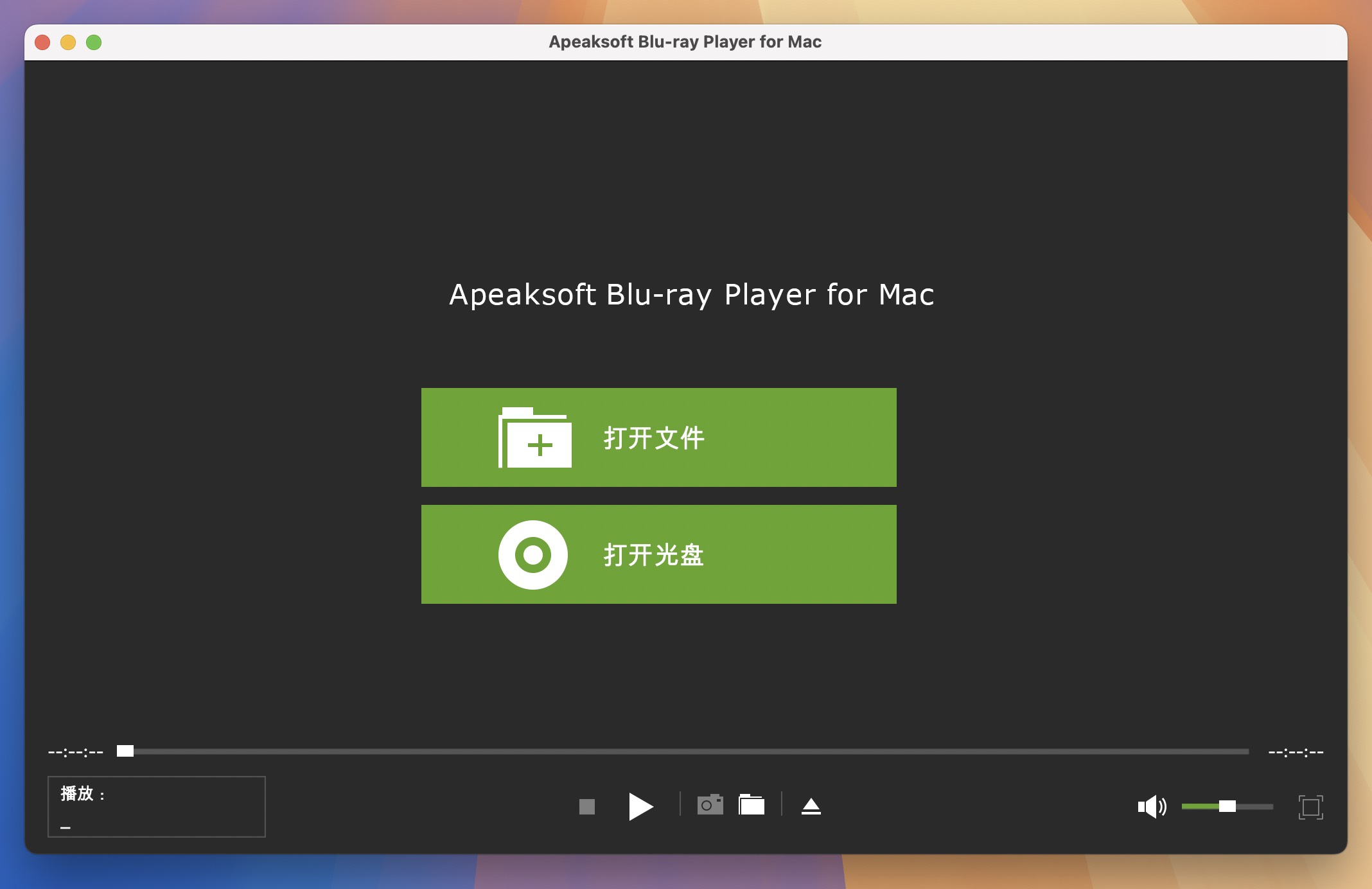 Apeaksoft Blu-ray Player for Mac v1.1.88 万能蓝光播放器 免激活下载-1