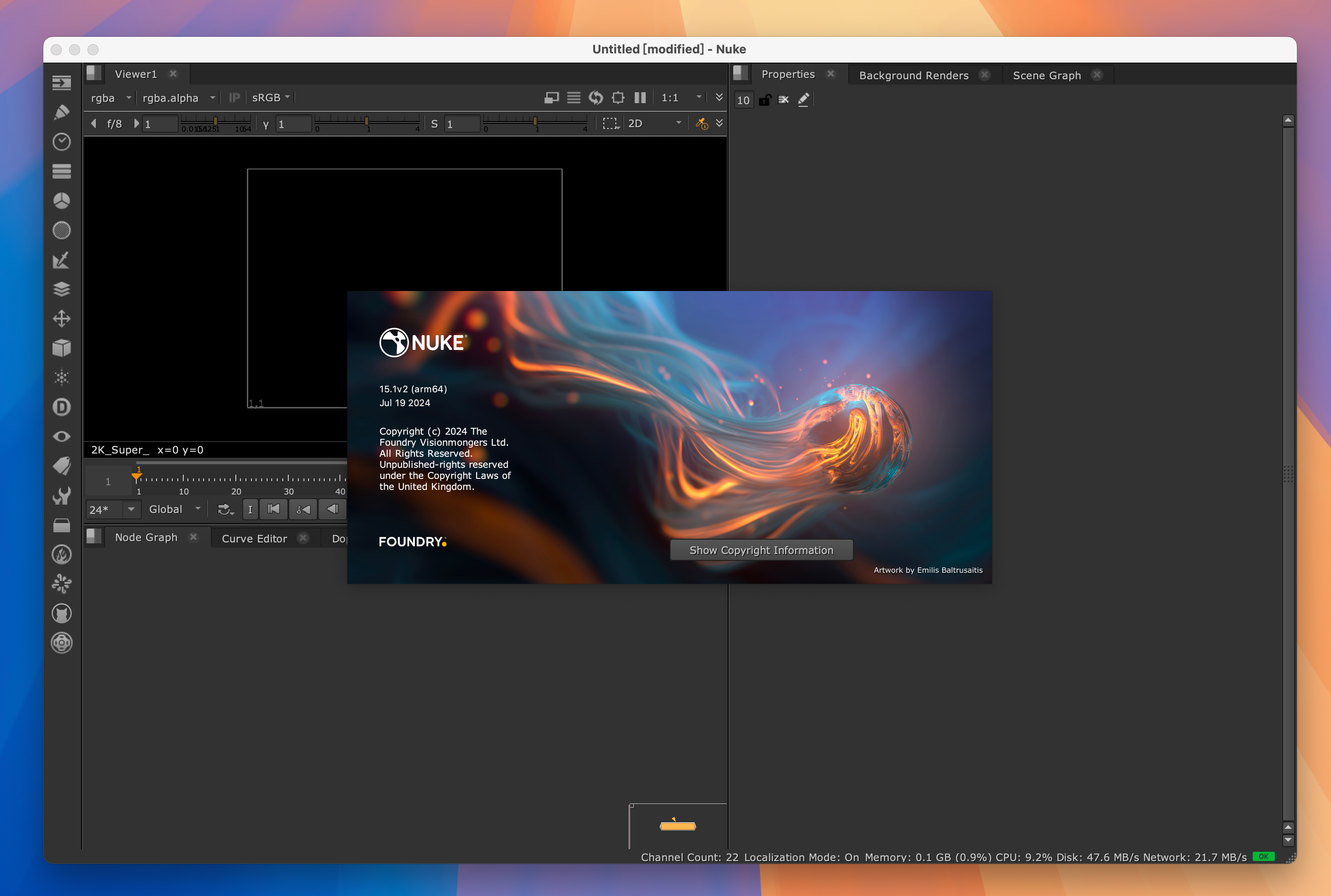 Nuke 15 for Mac v15.1v2 专业视频合成软件 免激活下载-1