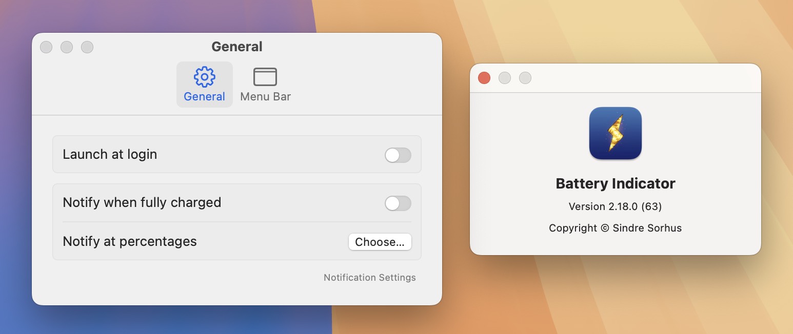 Battery Indicator for Mac v2.18.0 电池指示灯工具 免激活下载-1