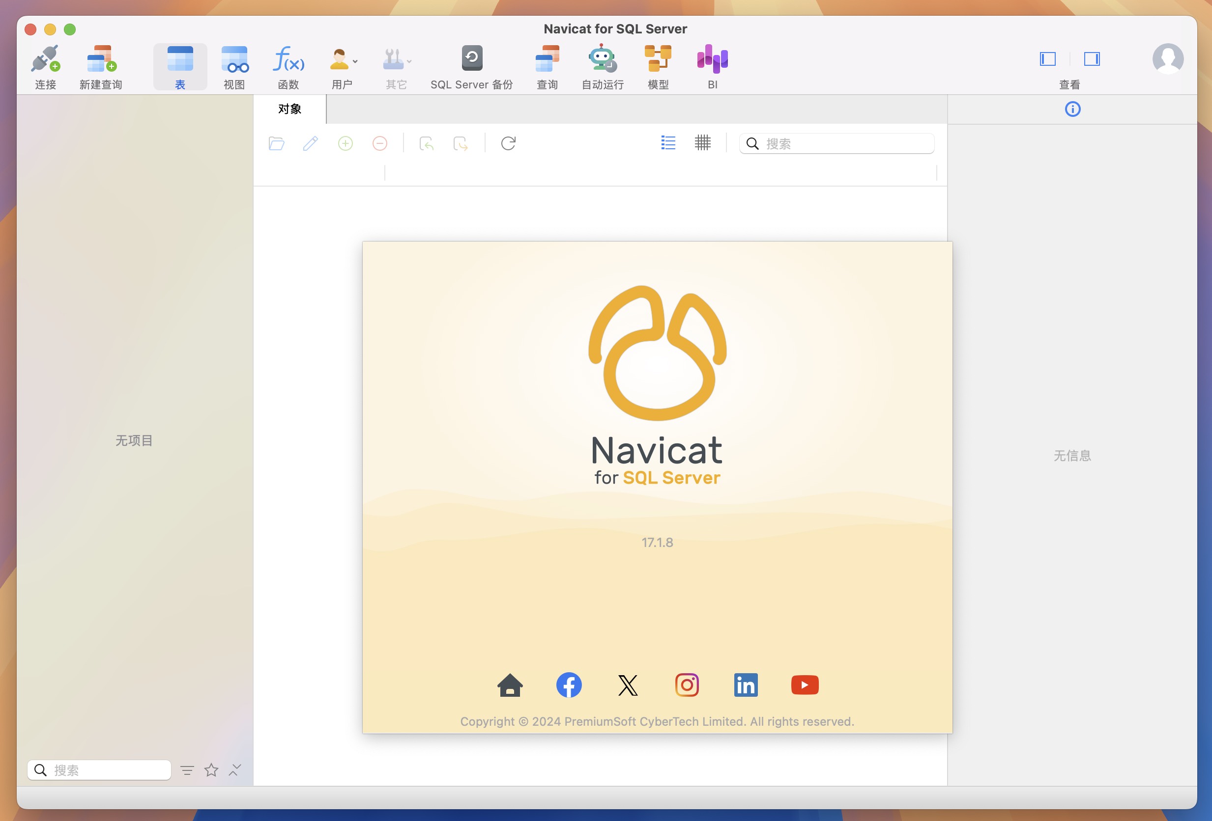 Navicat for SQL Server for Mac v17.1.8 Navicat图表查看器 免激活下载-1