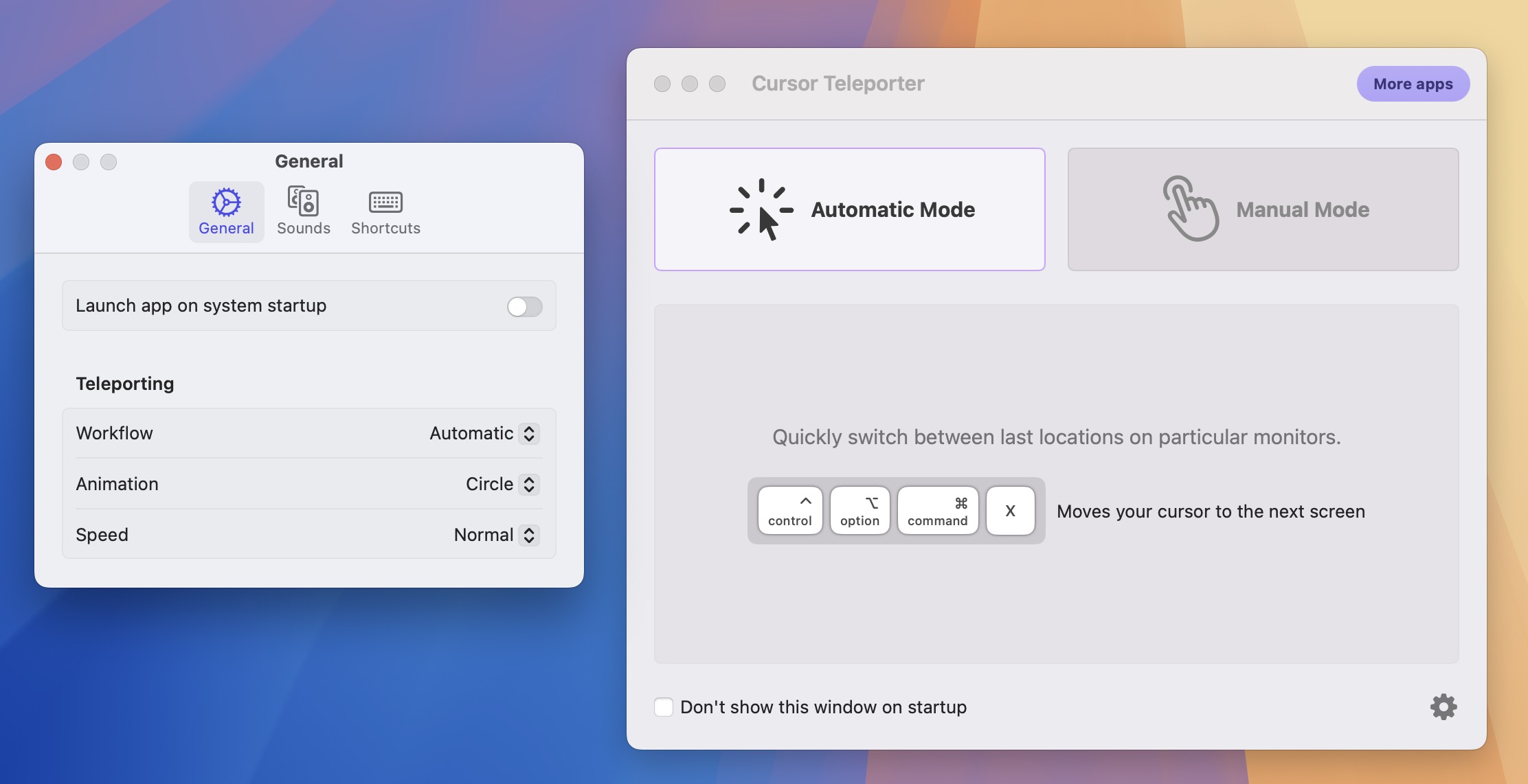 Cursor Teleporter for Mac v1.0.2 多屏幕光标切换工具 免激活下载-1