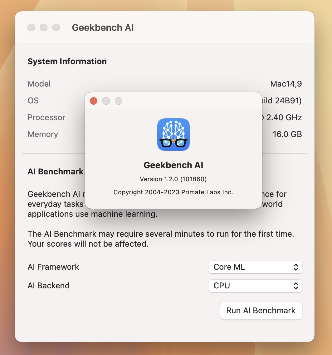 Geekbench AI for Mac v1.2.0 跨平台的AI基准测试 免激活下载-1