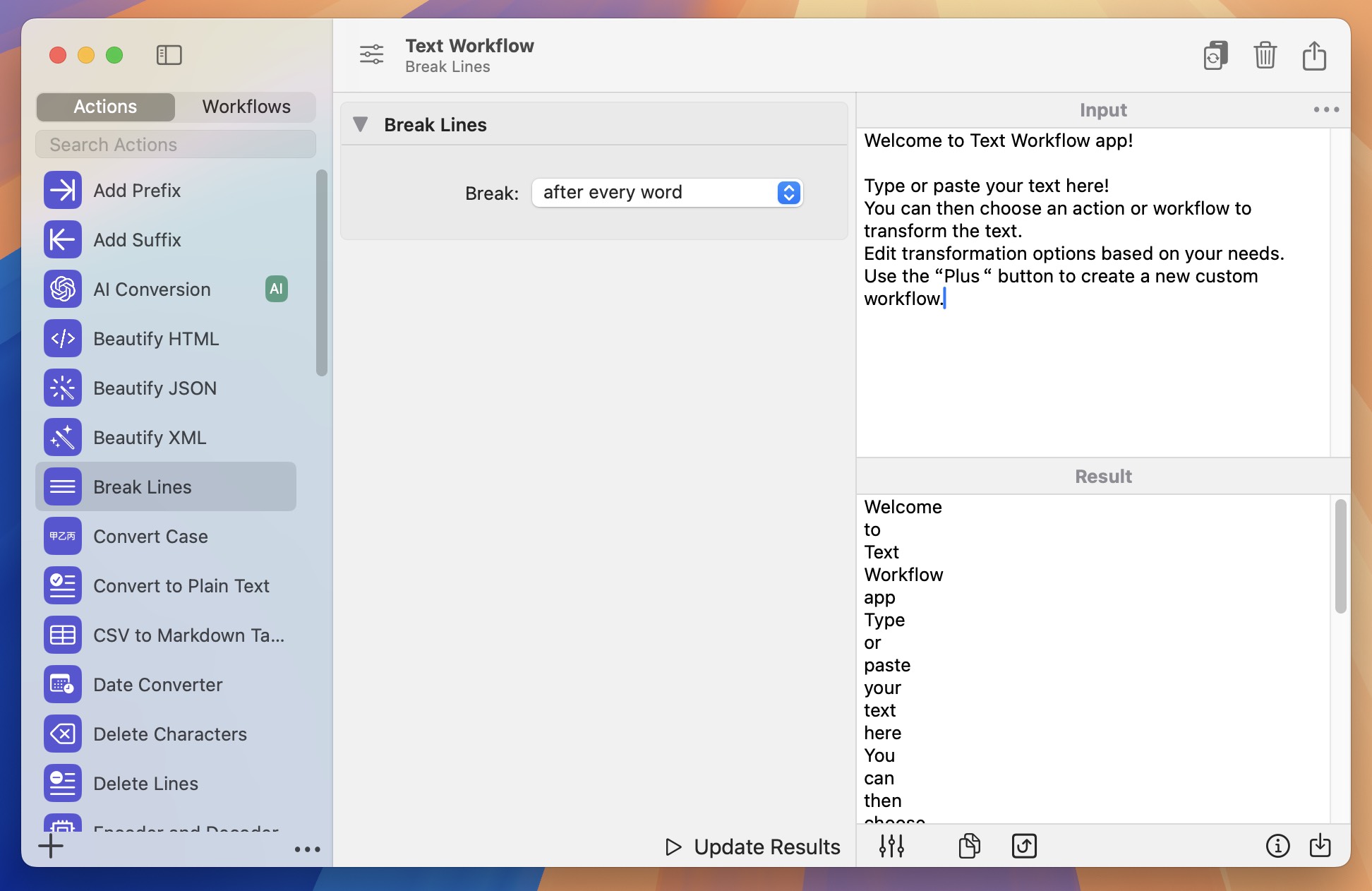 Text Workflow for Mac v2.2.5 文本格式转换工具 免激活下载-1