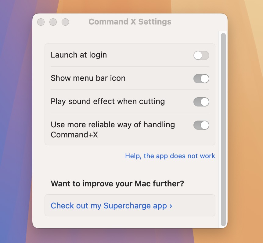 Command X for Mac v1.5.0 一键文件剪切移动工具 免激活下载-1