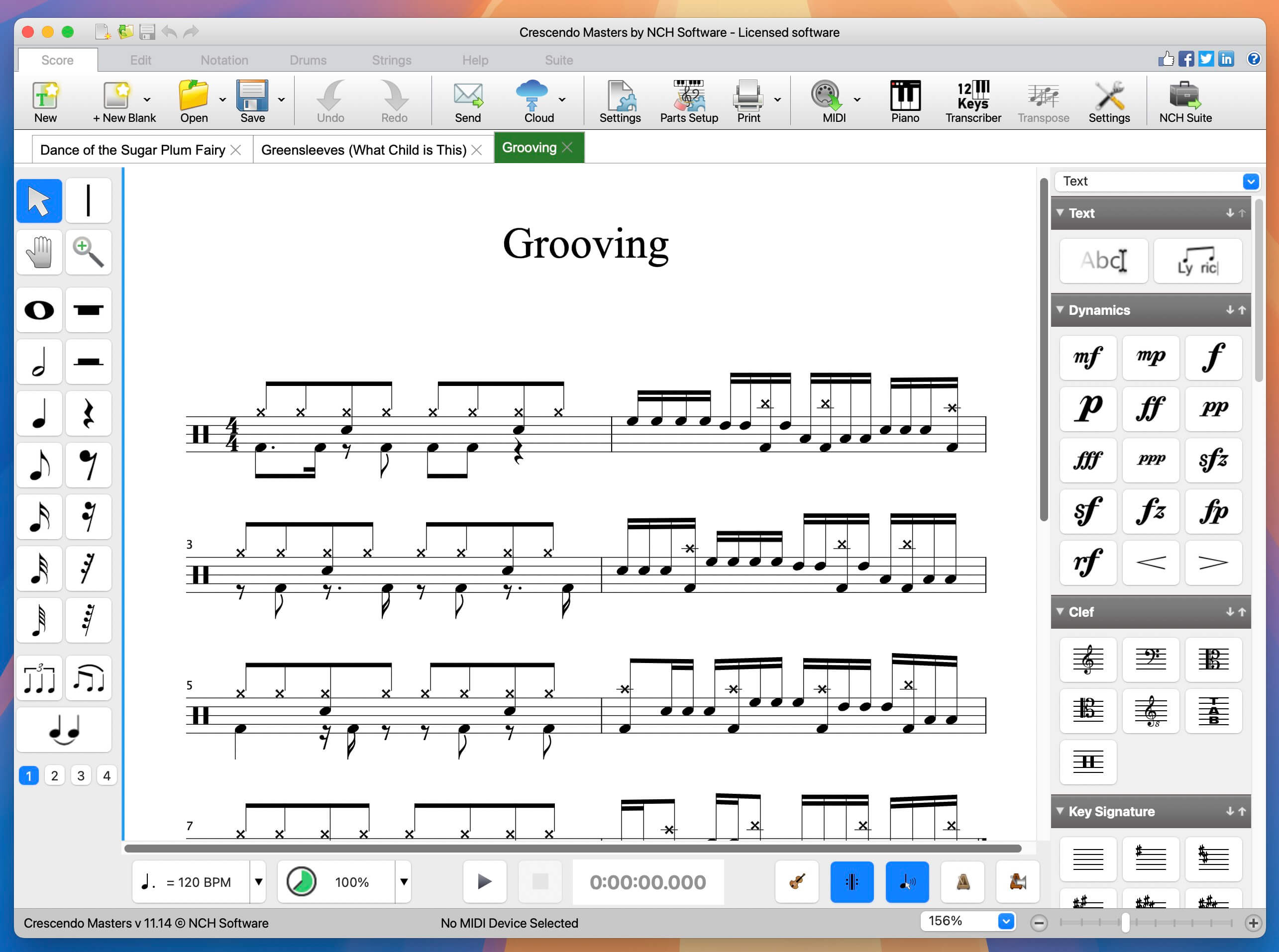 Crescendo Masters for Mac v11.14 音乐创作软件 免激活下载-1
