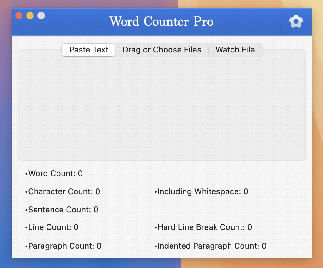 Word Counter Pro for Mac v3.3.1 文字计数器 免激活下载-1