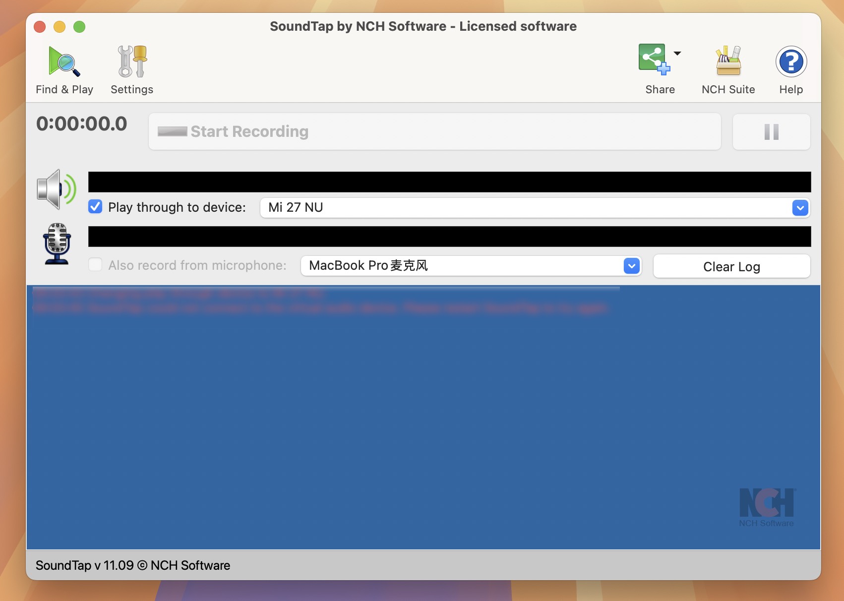 NCH SoundTap for Mac v11.09 专业音频录制软件 免激活下载-1