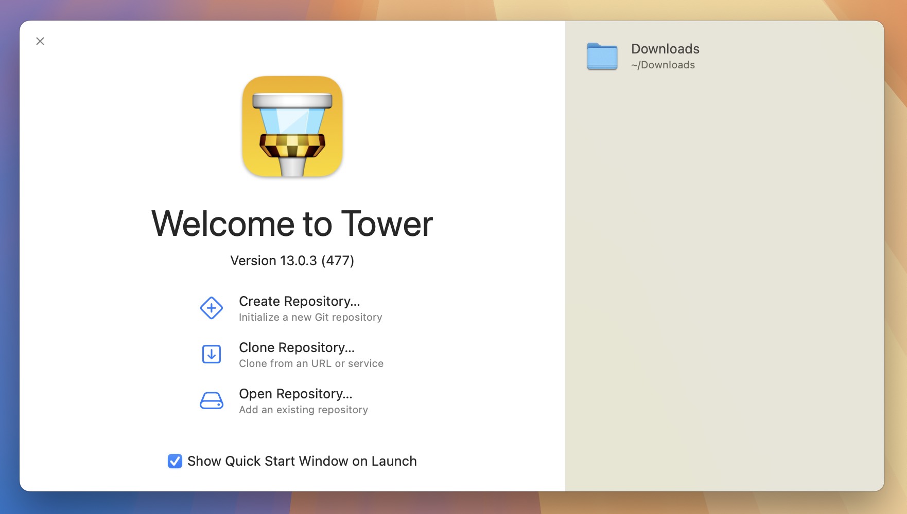 Tower PRO for Mac v13.0.3 强大的Git客户端 免激活下载-1