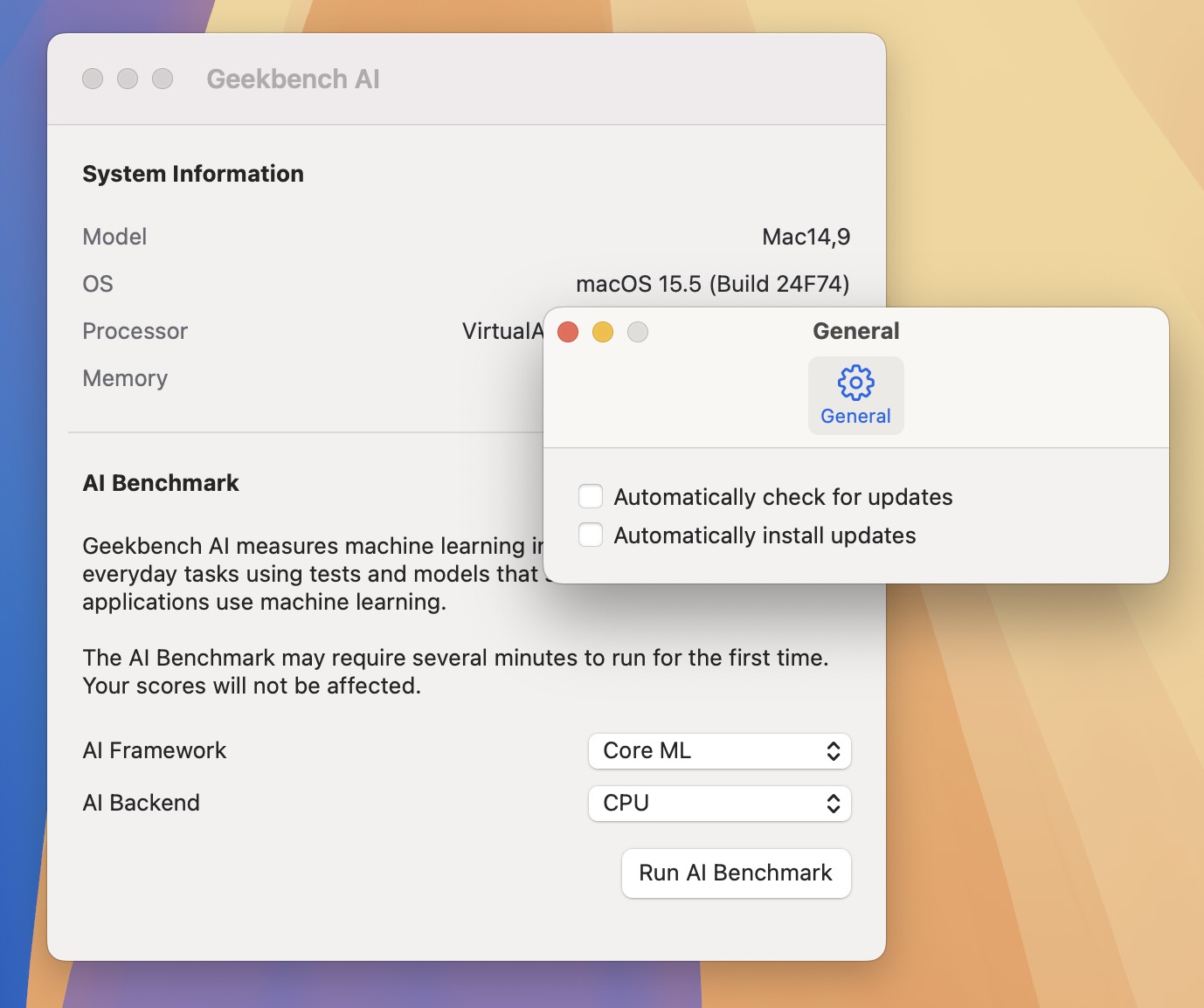 Geekbench AI for Mac v1.4.0 跨平台的AI基准测试 免激活下载-1
