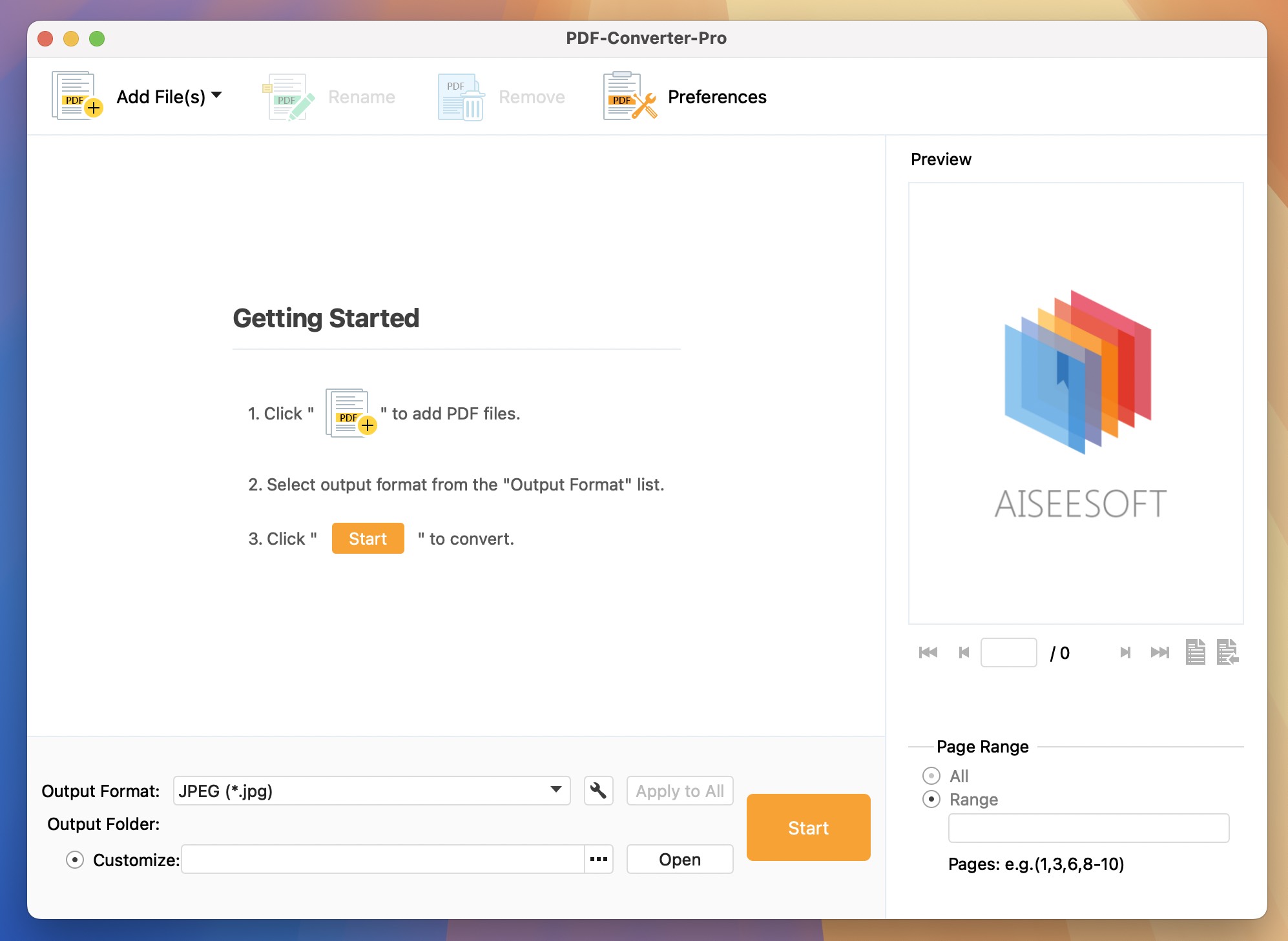 Aiseesoft PDF Converter Pro for Mac v3.3.67 多功能PDF转换器 免激活下载-1