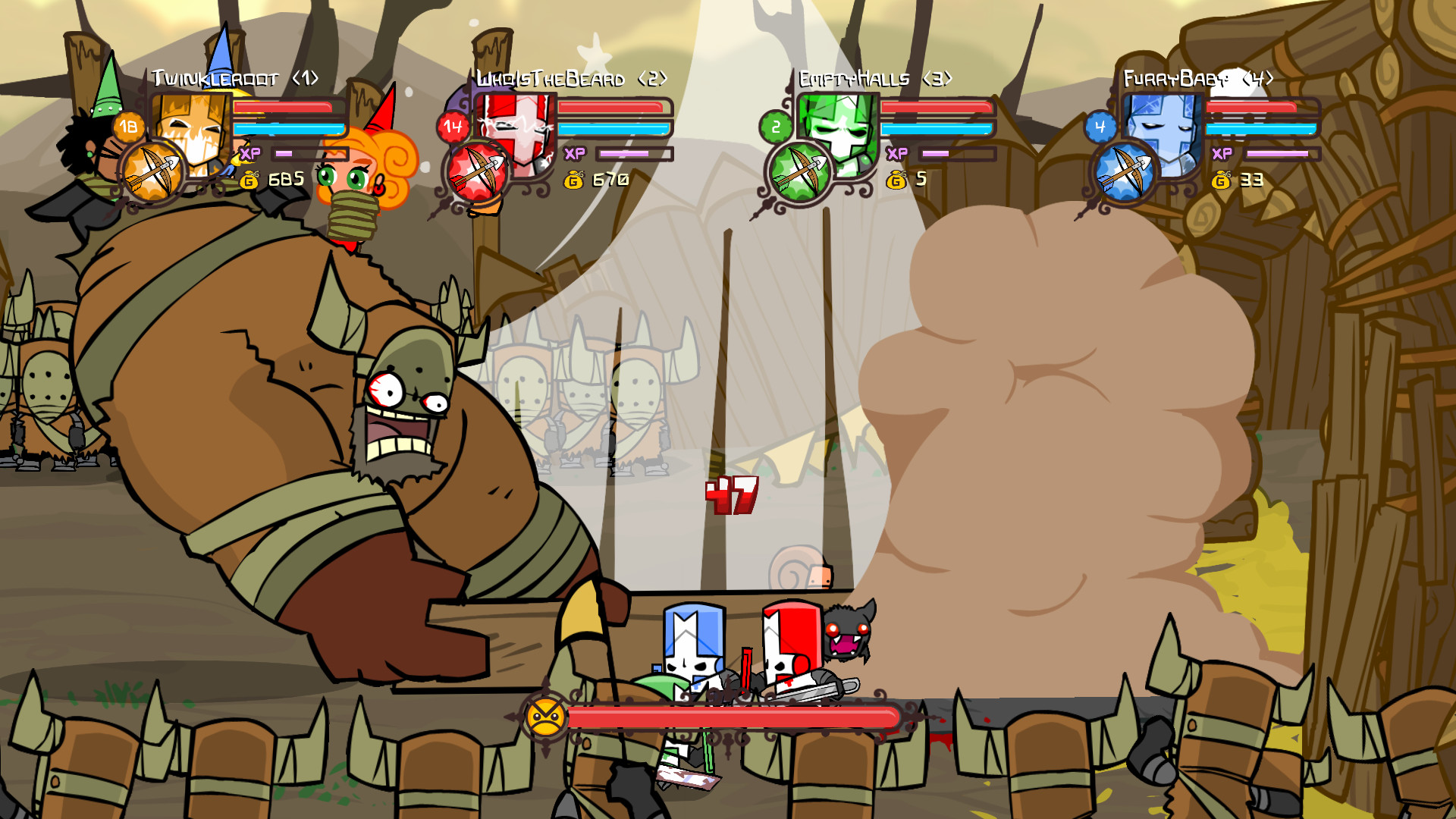 城堡破坏者 Castle Crashers for Mac v2.9 中文原生版-2