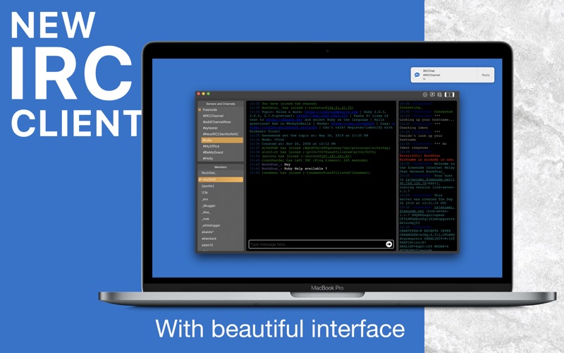 getIRC-IRC Client for Mac v1.6 IRC聊天客户端工具 免激活下载-1
