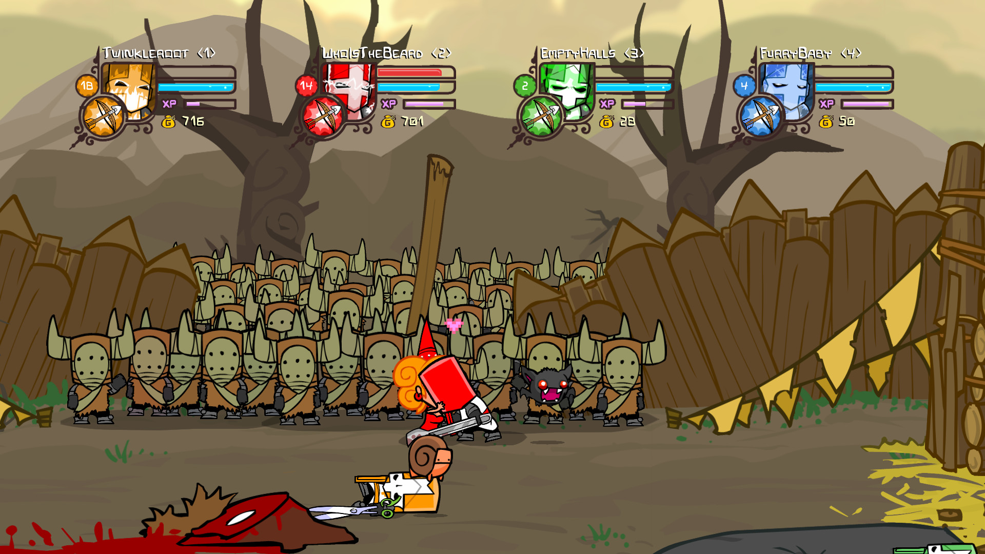 城堡破坏者 Castle Crashers for Mac v2.9 中文原生版-3