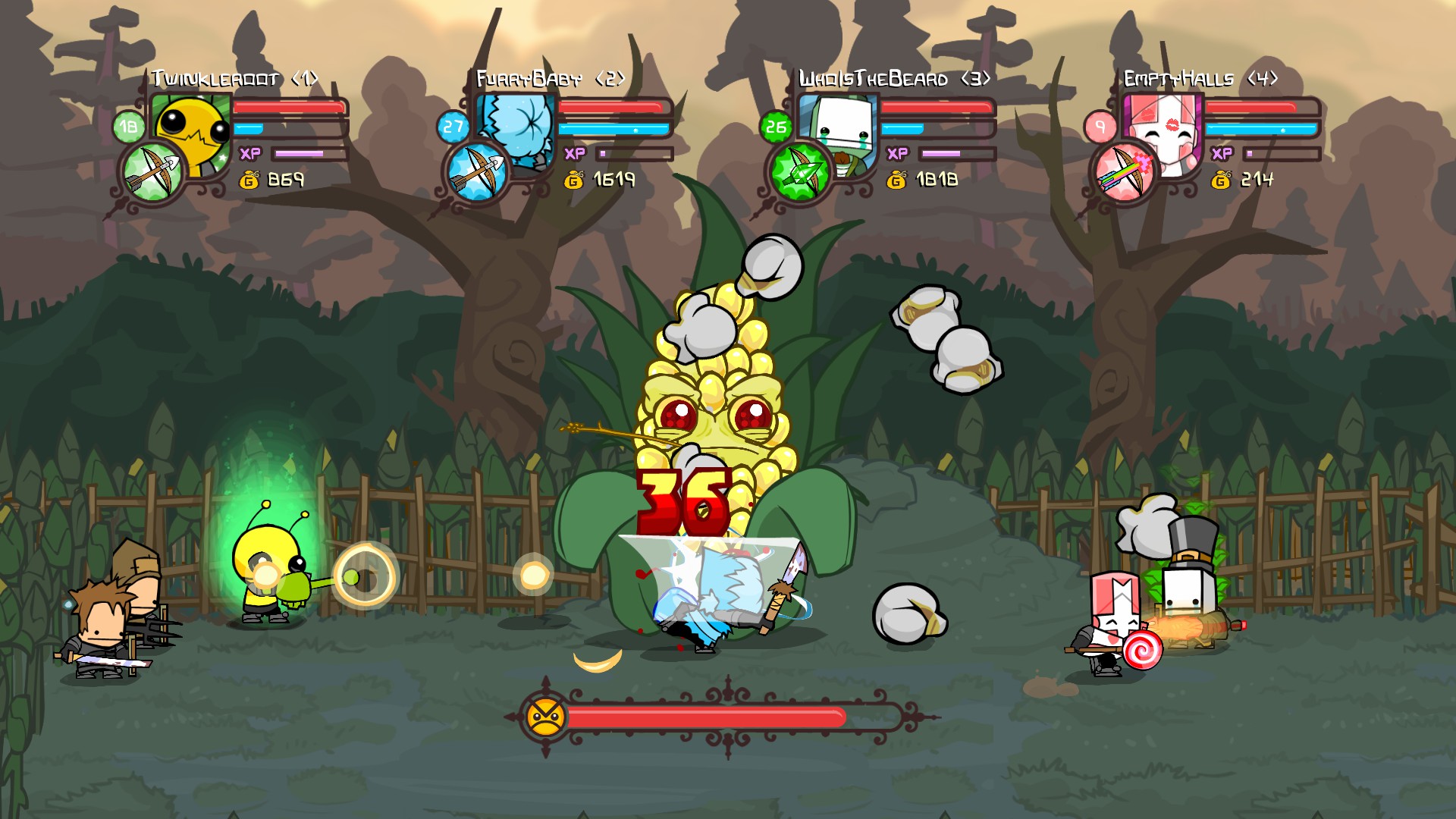 城堡破坏者 Castle Crashers for Mac v2.9 中文原生版-4