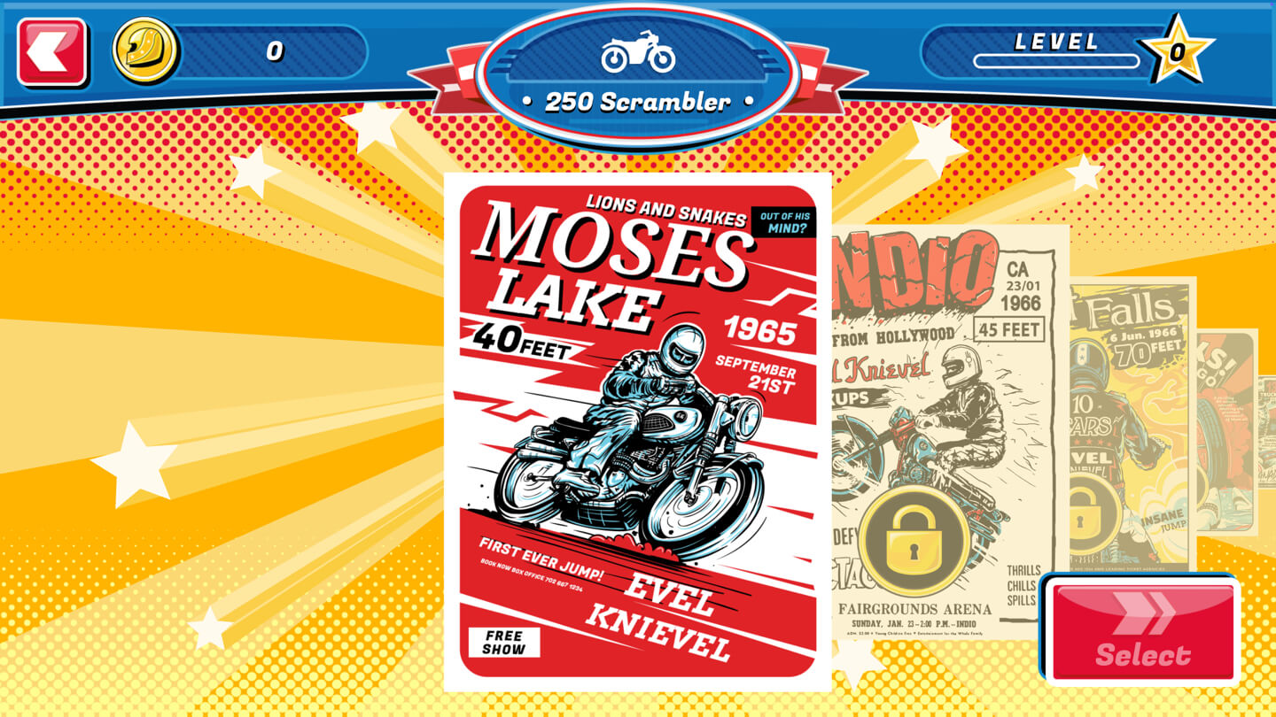 埃维尔的特技摩托 Evel Knievel for Mac v1.0.0 英文原生版-3