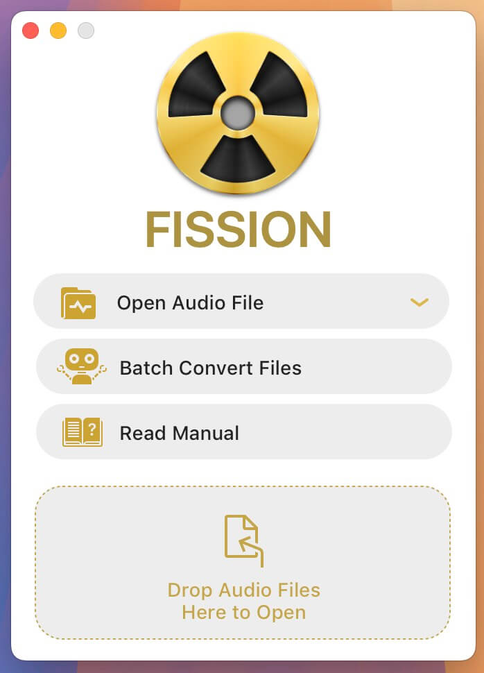 Fission for Mac v2.9.0 音频编辑软件 免激活下载-1