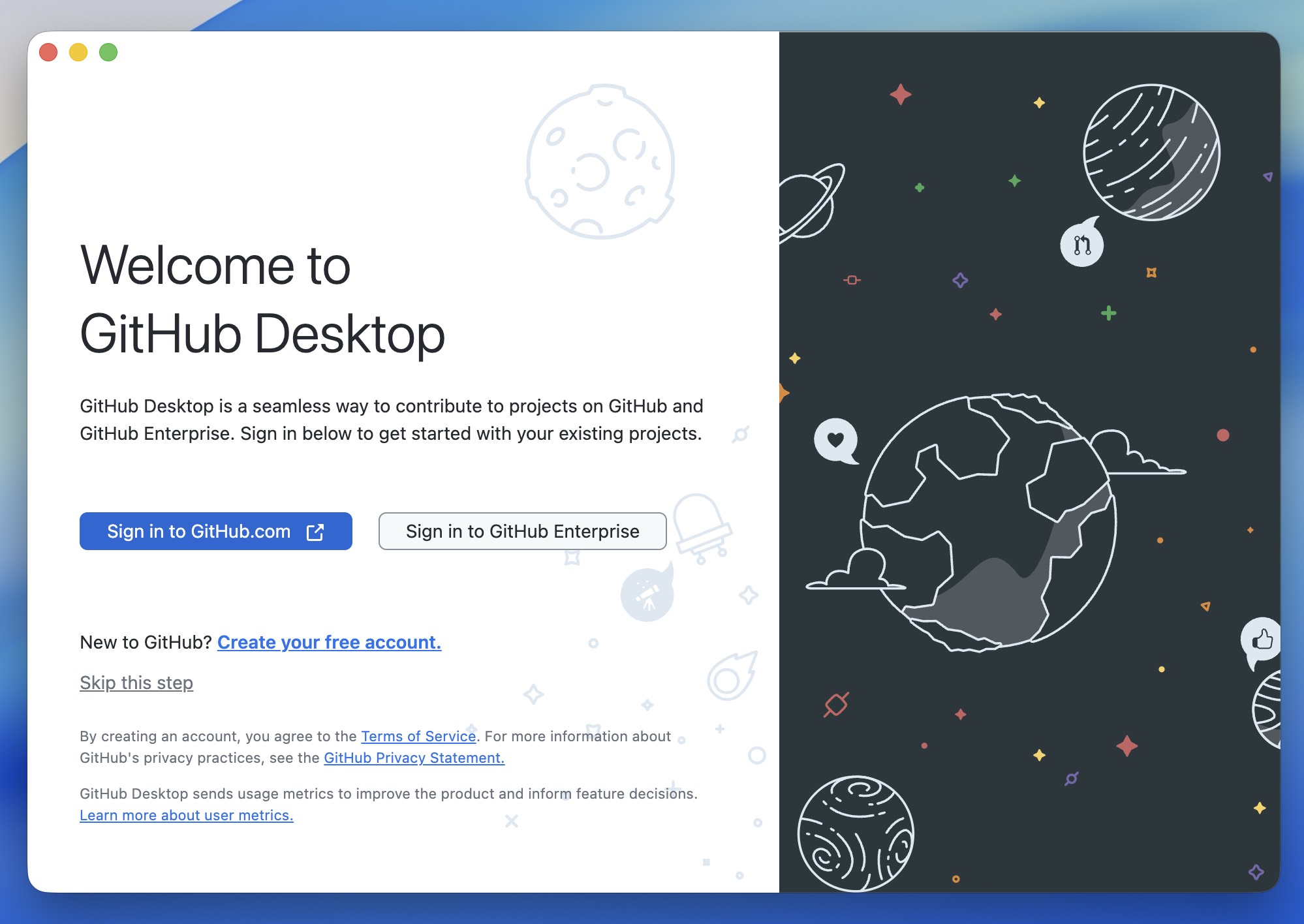 GitHub Desktop for Mac v3.5.3 Github官方桌面客户端 免激活下载-1