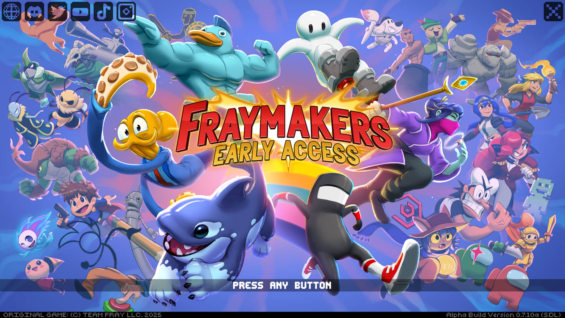 打斗制造者 Fraymakers for Mac v0.7.10a 英文原生版-1