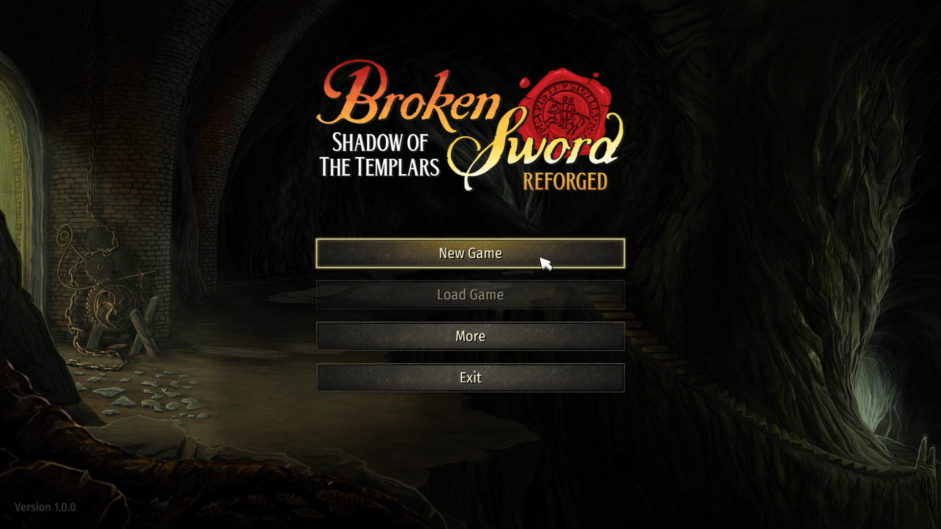 断剑：圣堂武士之谜 重制版 Broken Sword – Shadow of the Templars: Reforged for Mac v1.1.8.1 英文原生版-1