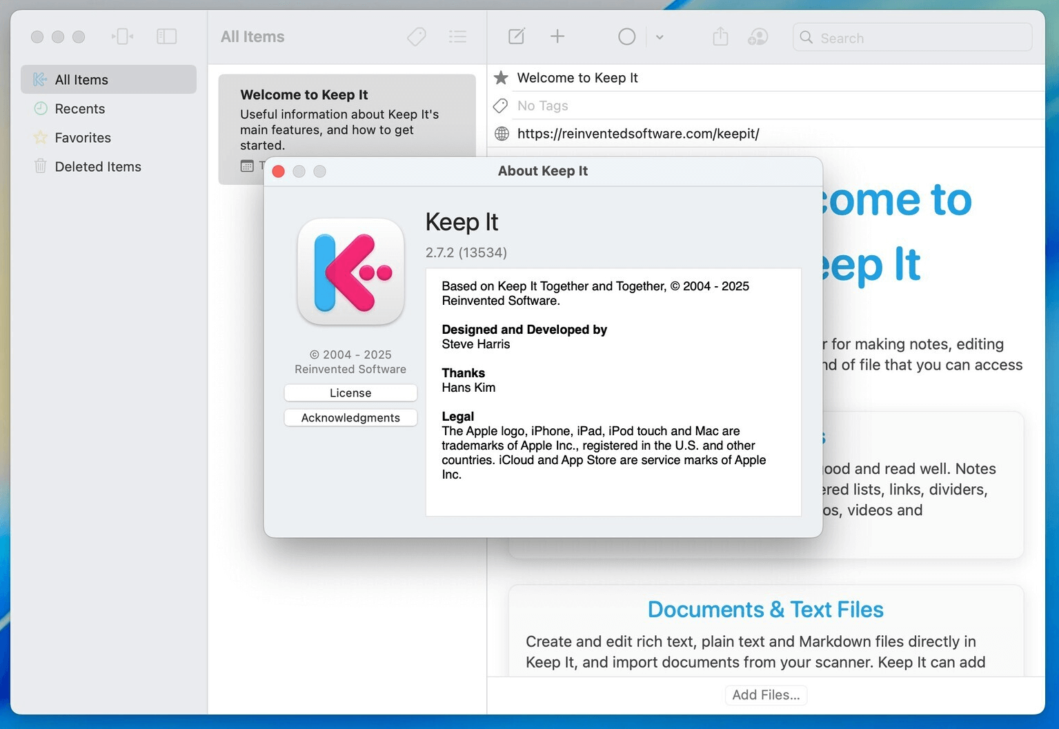 Keep It for Mac v2.7.2 Mac笔记软件 免激活下载-1
