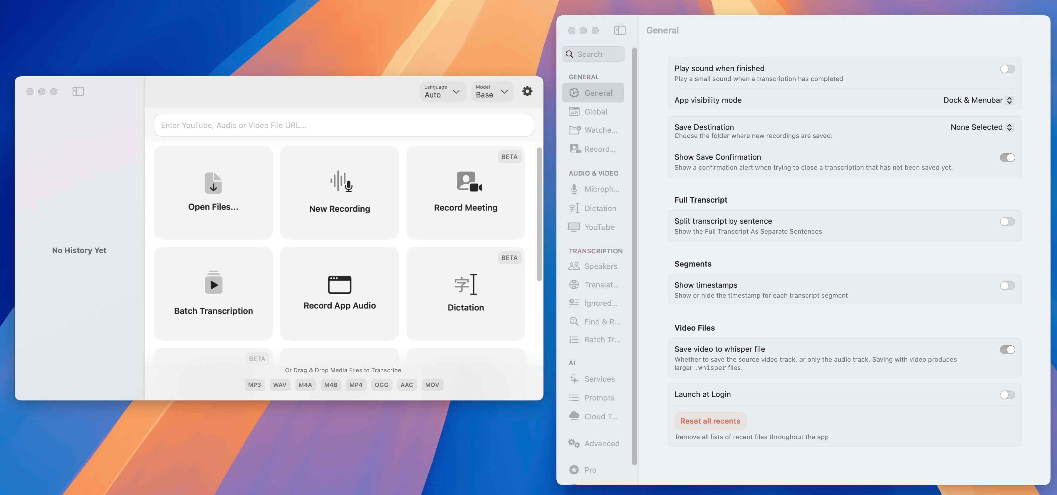 MacWhisper for Mac v11.6 高效音频转文字工具 免激活下载-1