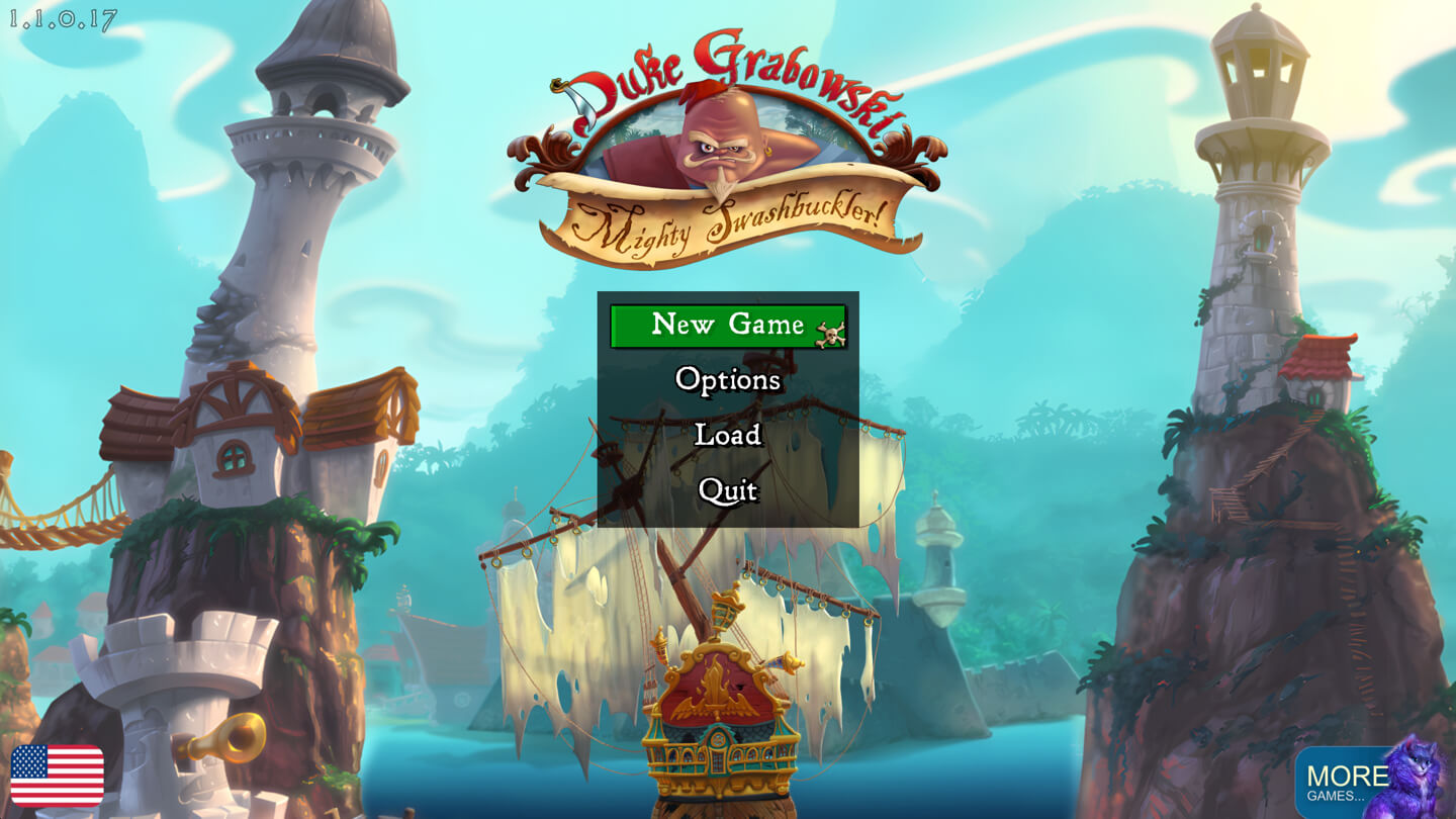 格拉博斯基公爵：大剑豪 Duke Grabowski: Mighty Swashbuckler for Mac v1.1.0.18 英文原生版-1